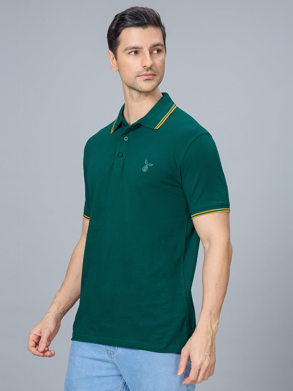 The Bold & Nautical Polo in Deep Sea Green