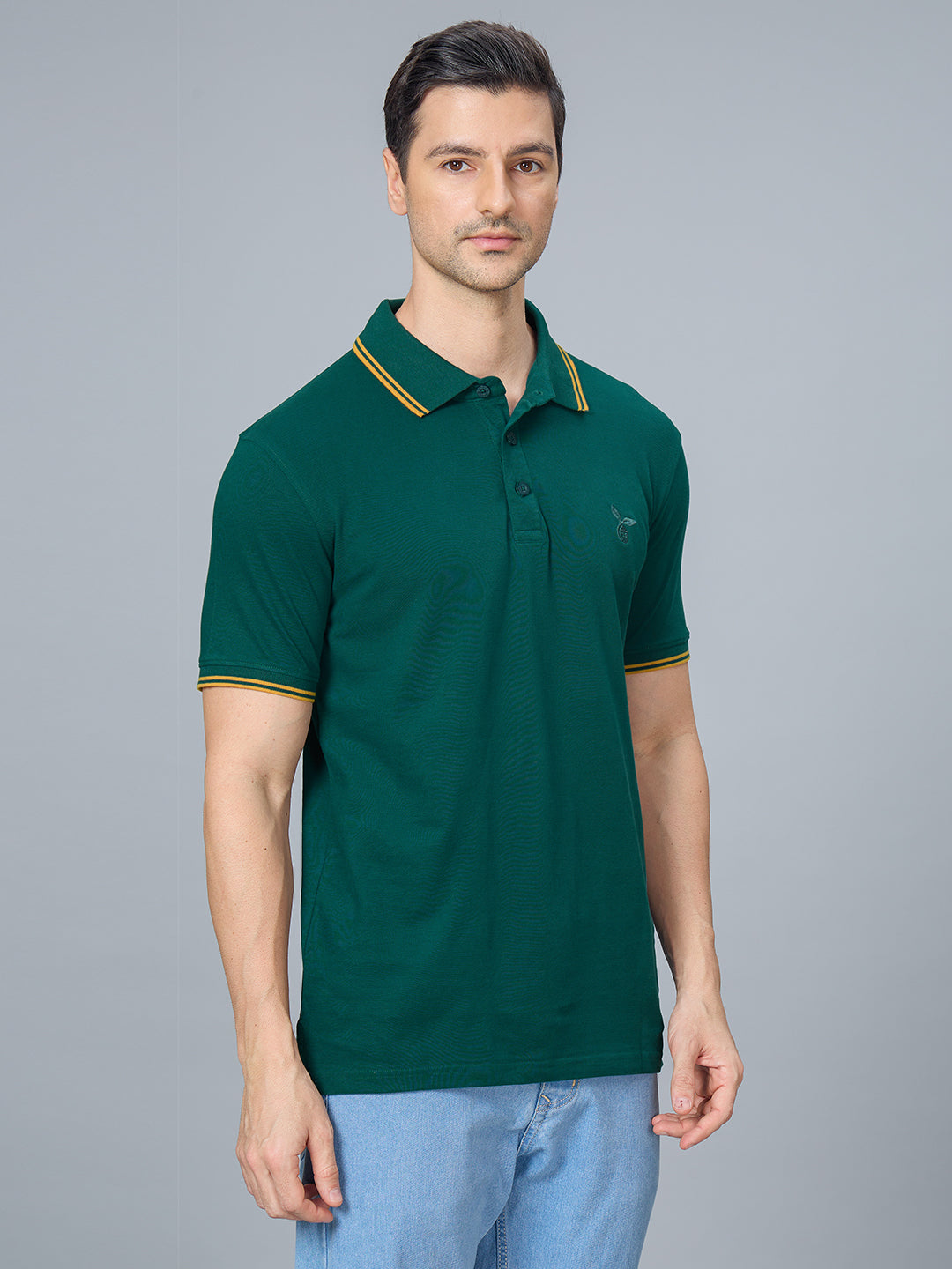 The Bold & Nautical Polo in Deep Sea Green