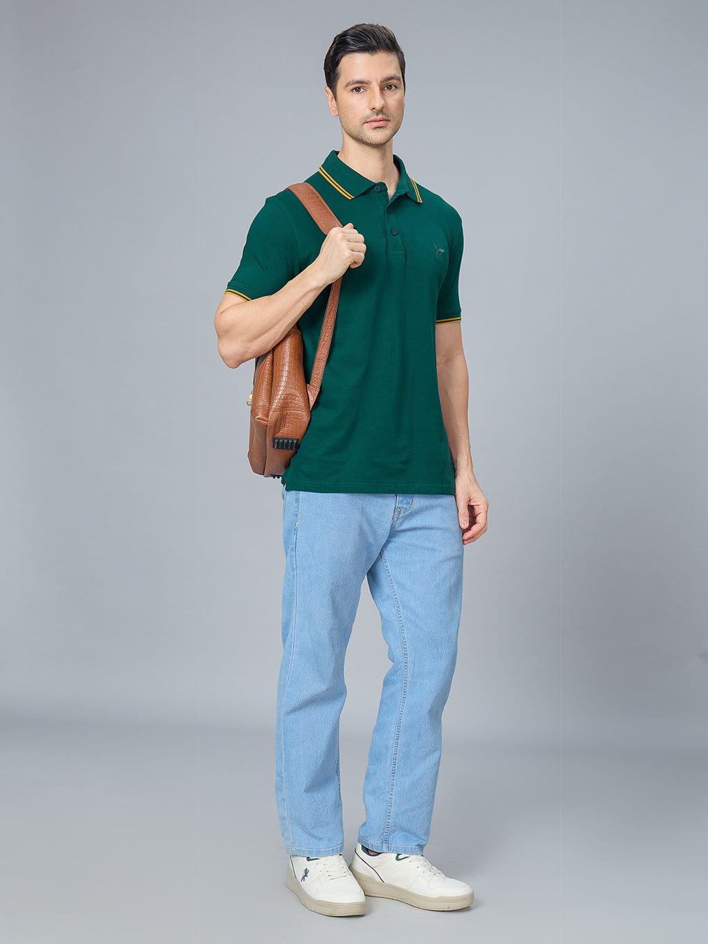 The Bold & Nautical Polo in Deep Sea Green
