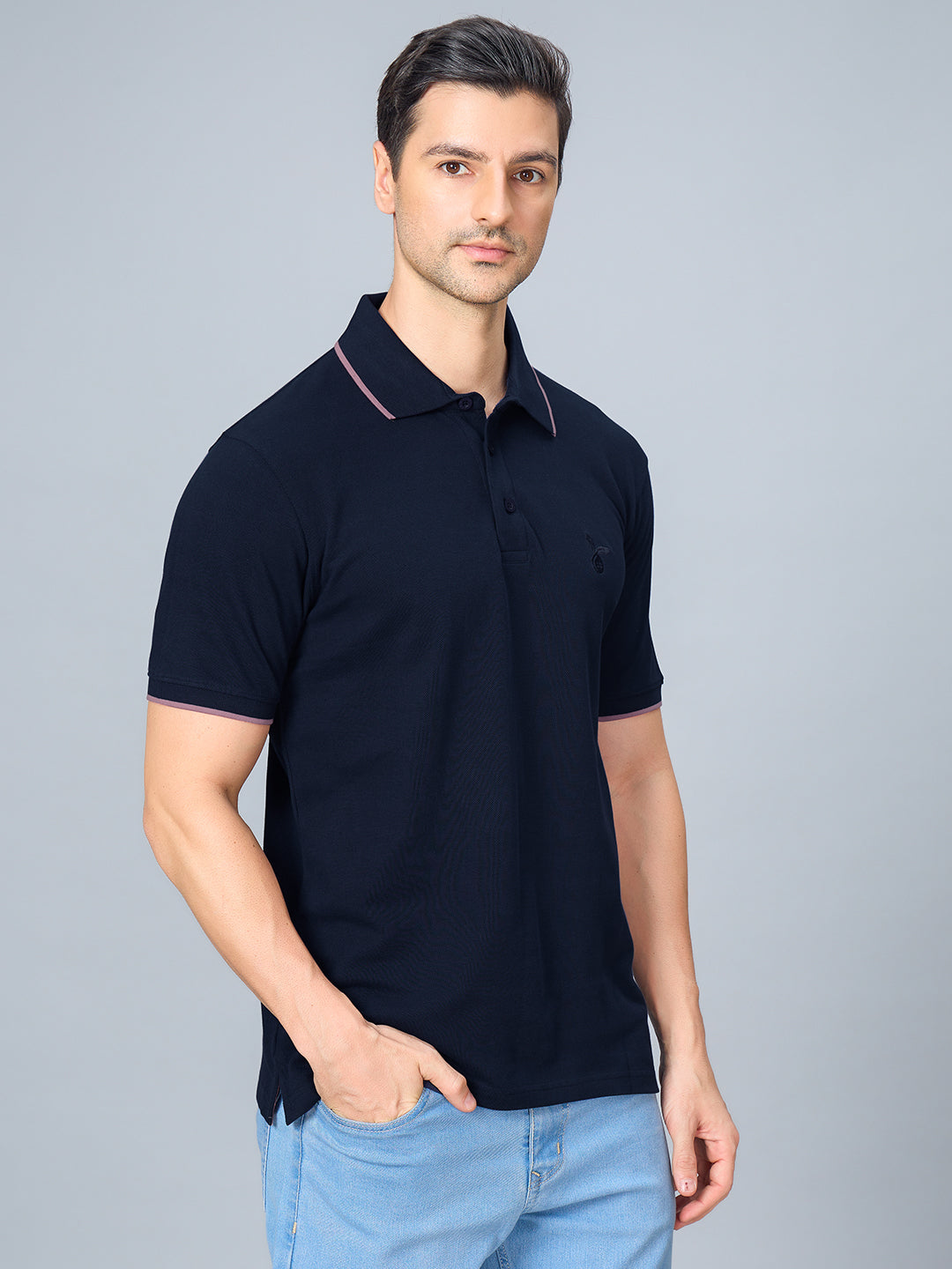 The Bold & Nautical Polo in Ebony