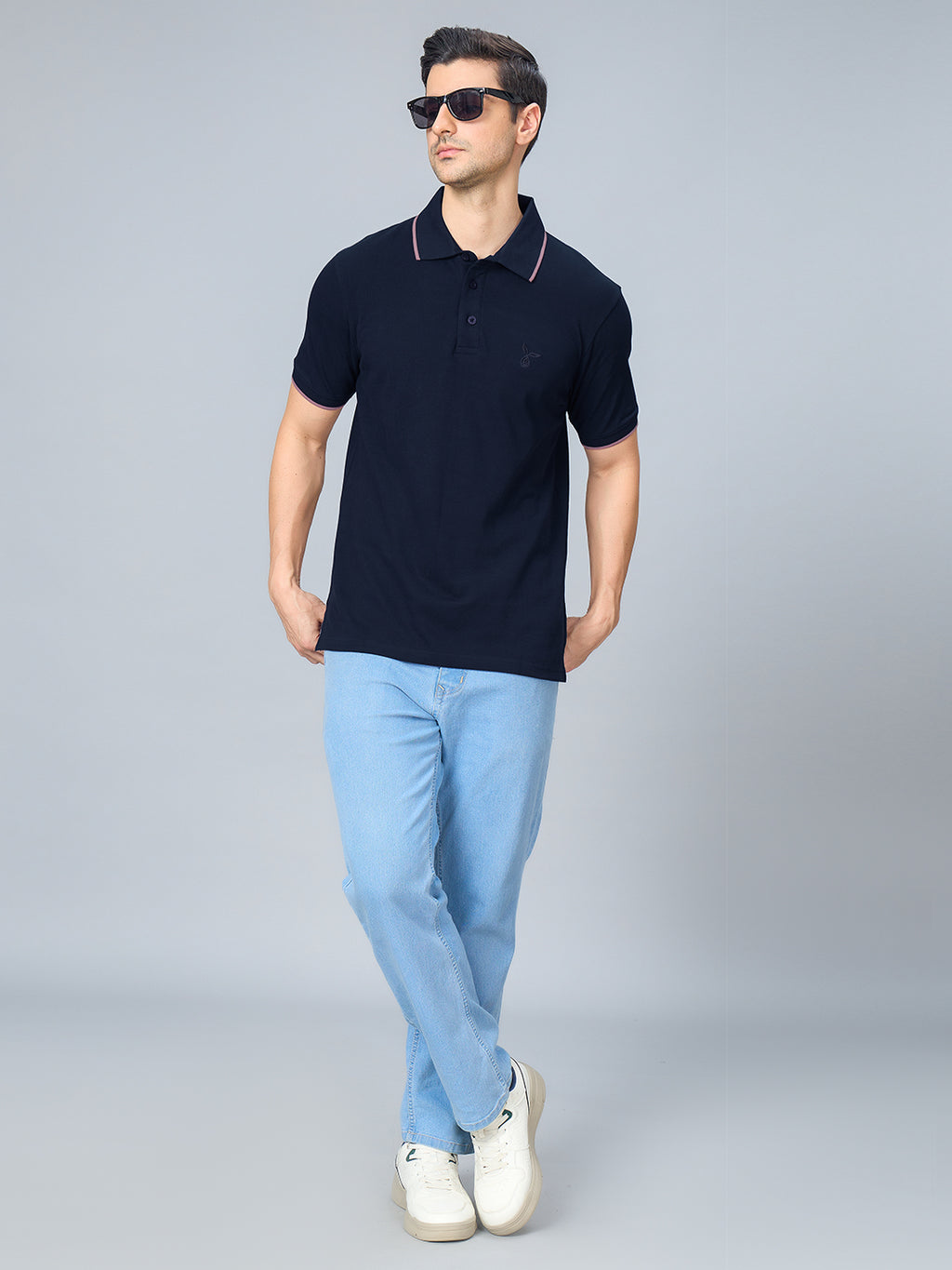 The Bold & Nautical Polo in Ebony