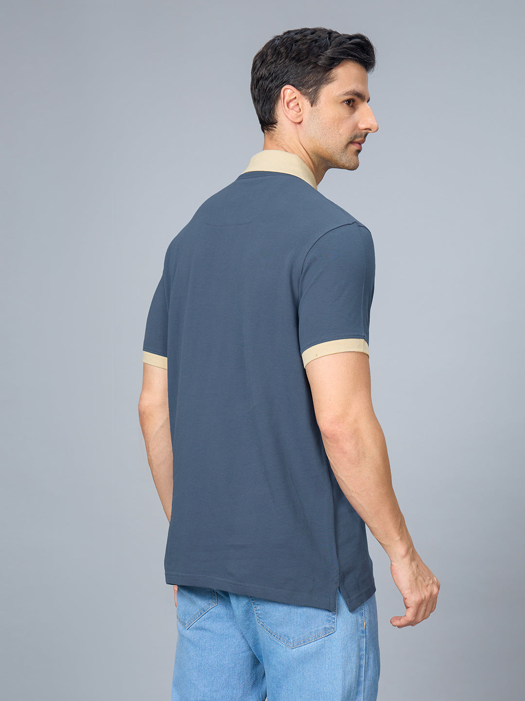 The Bold & Nautical Polo in Blue Bayoux