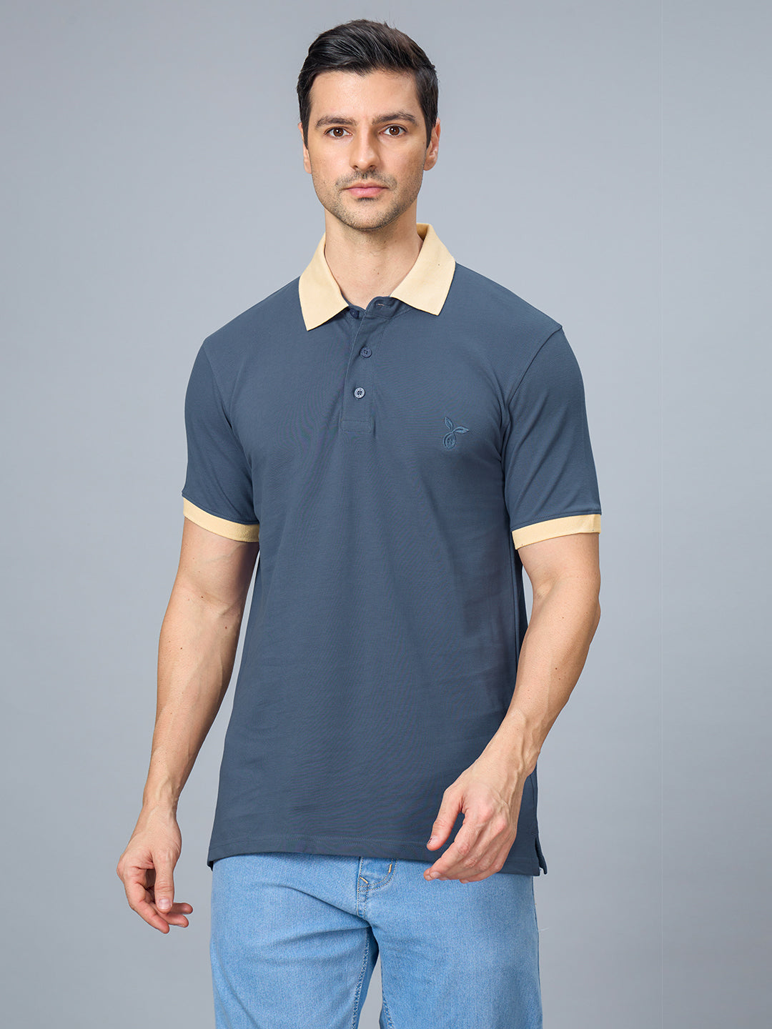The Bold & Nautical Polo in Blue Bayoux