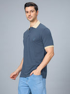 The Bold & Nautical Polo in Blue Bayoux