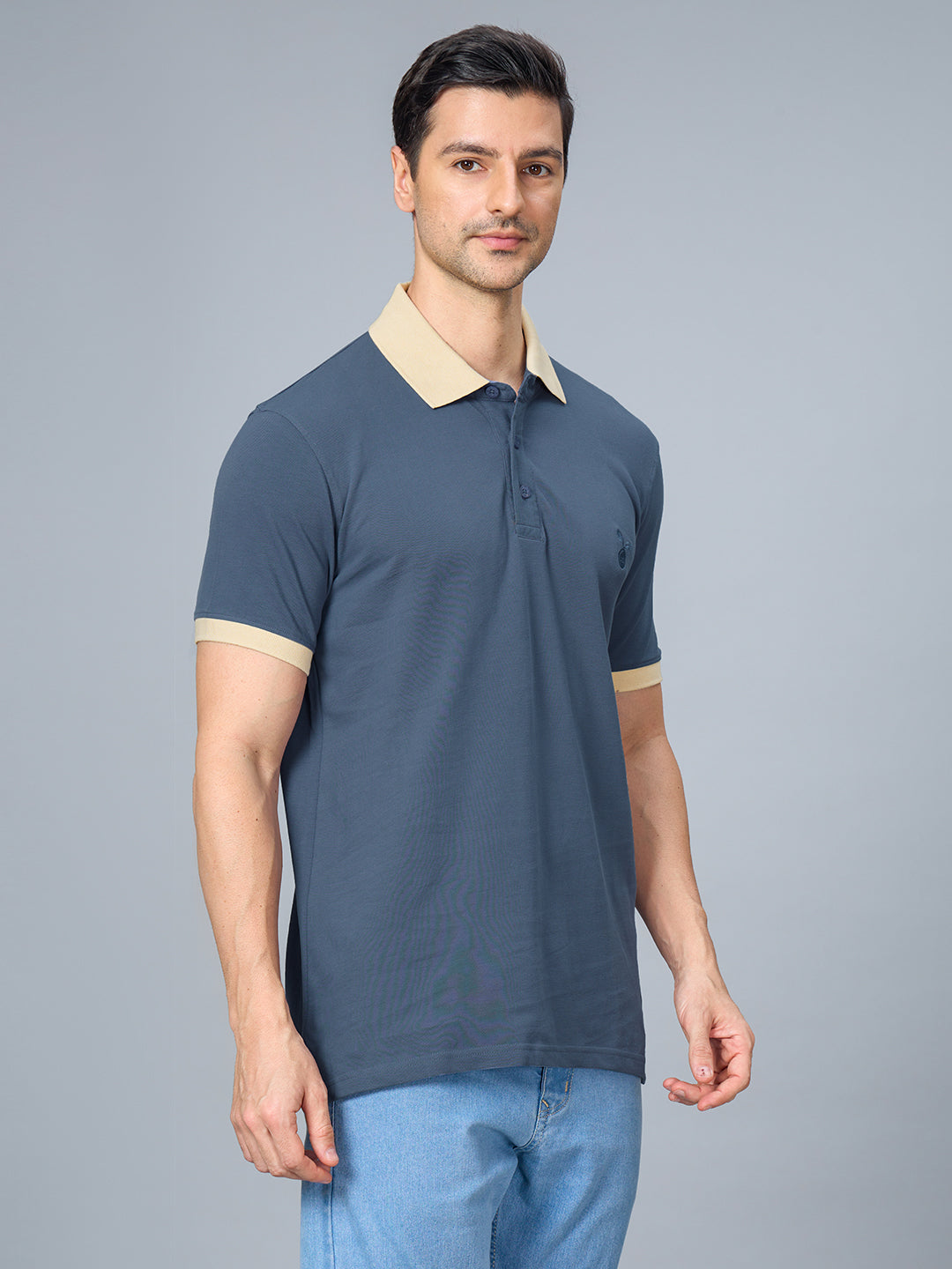 The Bold & Nautical Polo in Blue Bayoux