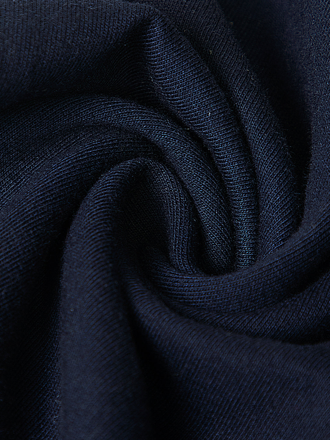 Round Neck Bold Streetwear Essential In Navy Blue - SKULL