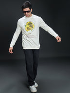 Sweatshirt Premium Casual Essential In Off-White - TACOS