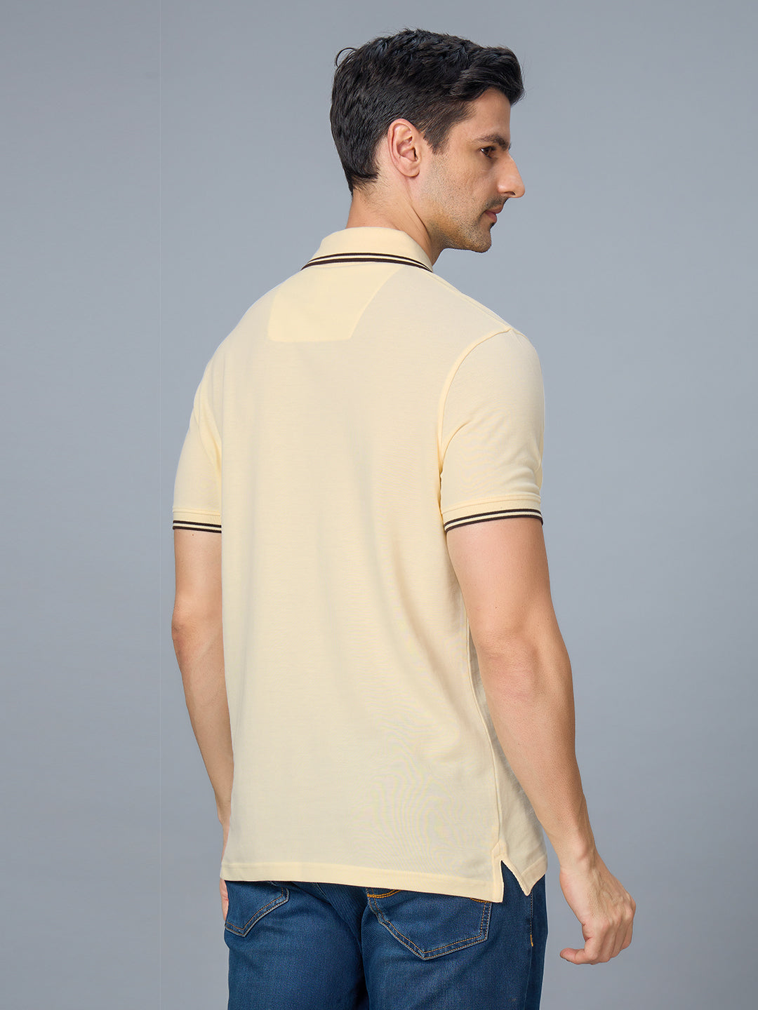 The Bold & Nautical Polo in Almond