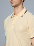 The Bold & Nautical Polo in Almond