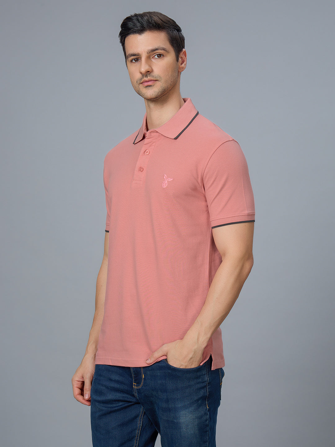 The Bold & Nautical Polo in Sea Pink