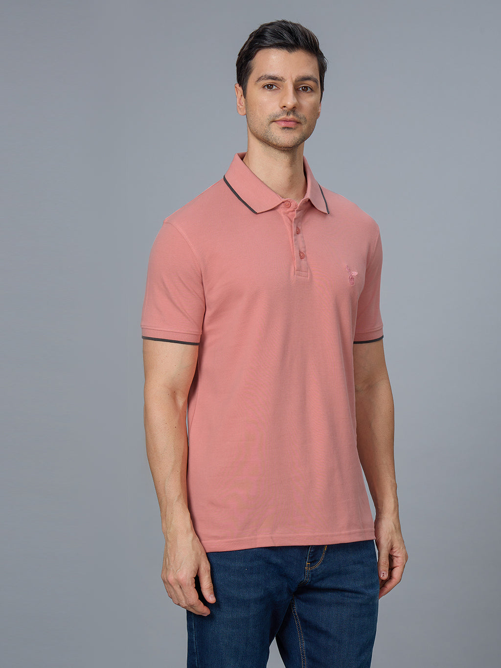The Bold & Nautical Polo in Sea Pink