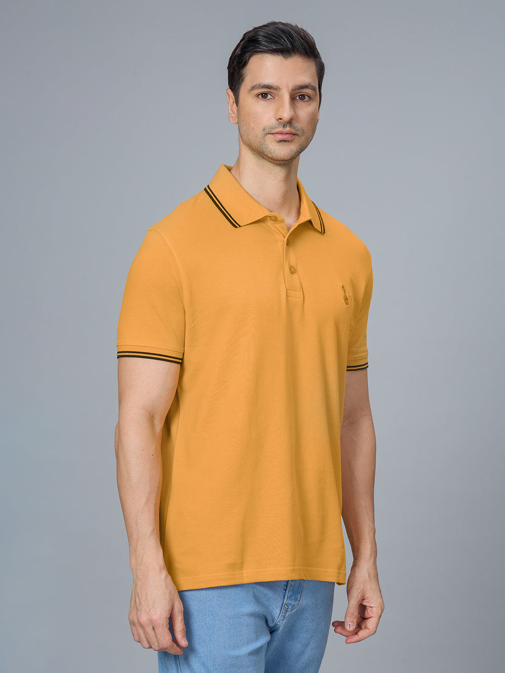 The Bold & Nautical Polo in Koromiko