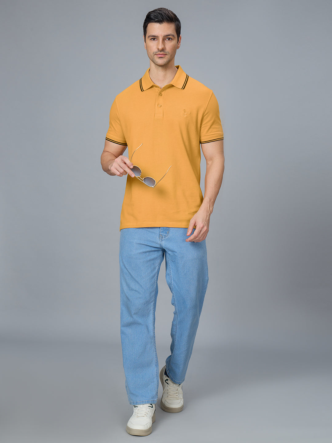 The Bold & Nautical Polo in Koromiko