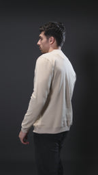 Sweatshirt Premium Casual Essential In Sandal- FREEDOM